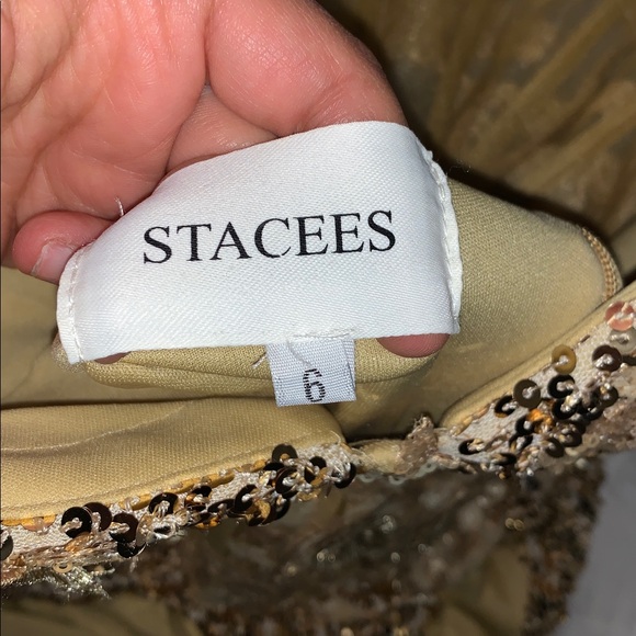 GOLD SHINY LONG DRESS ‼️ - Picture 11 of 12